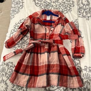 CARTERS 2T plaid dress